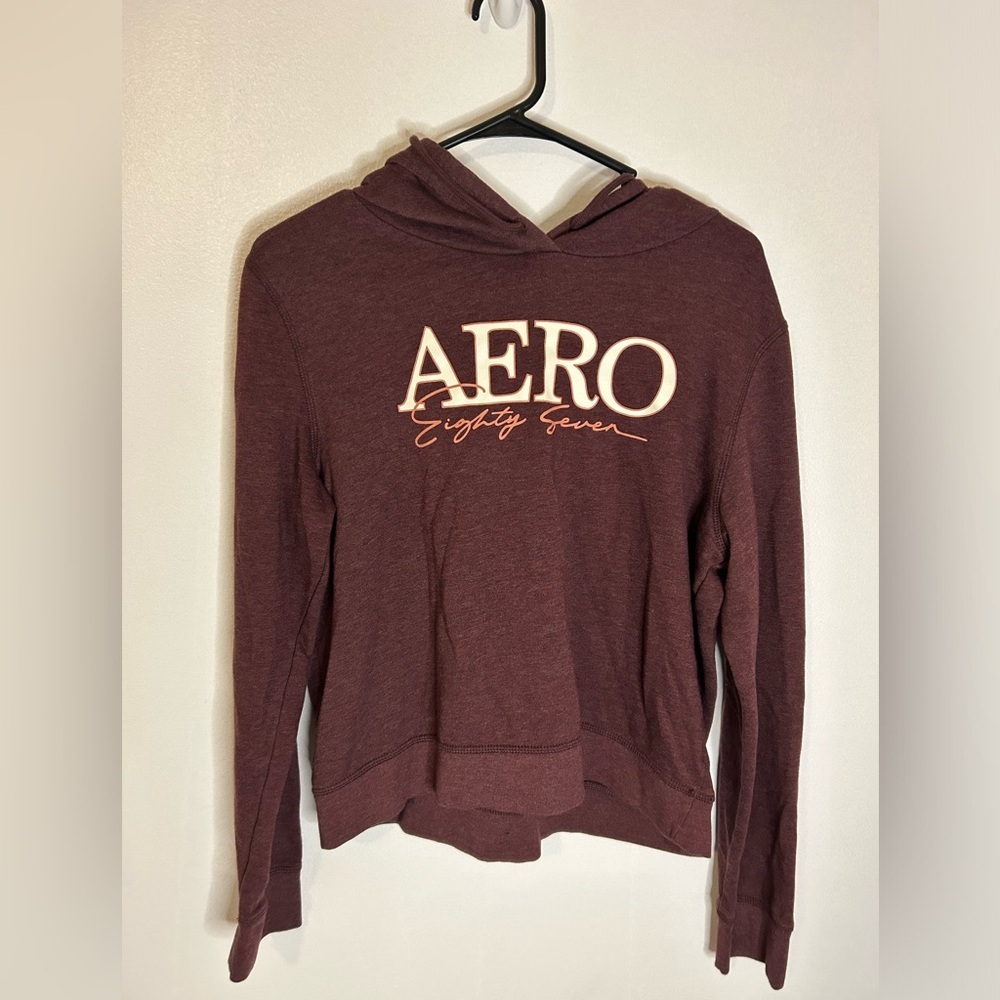 Aero Burgundy Hoodie